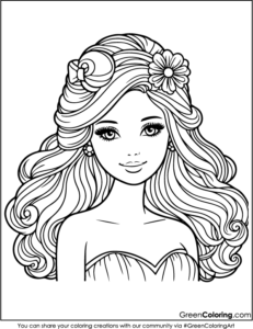 12 Barbie Coloring Pages (Download Free Printable PDF)