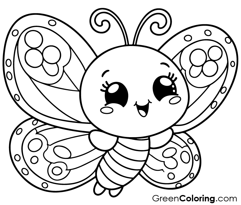 Butterfly Coloring Pages: Free PDF Printables