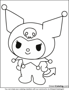 38 Kuromi Coloring Pages: Free Pdf Printables