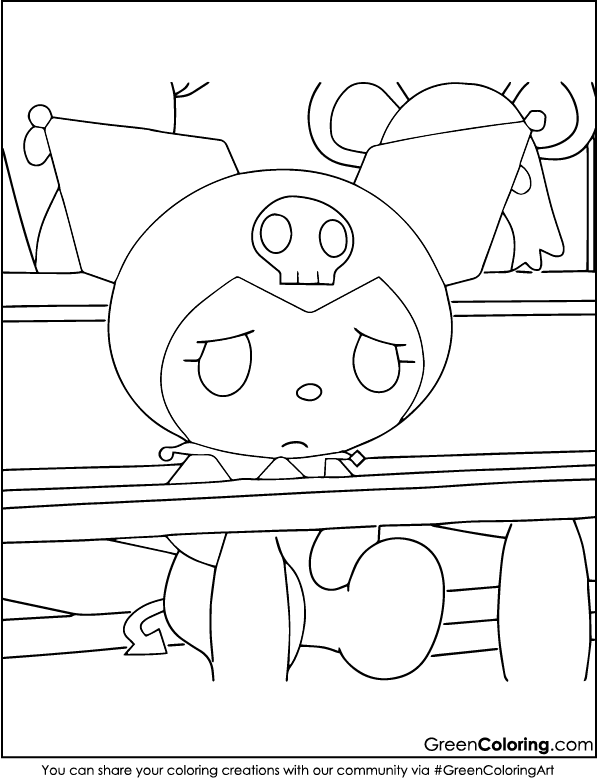 Sanrio coloring pages pdf free printable