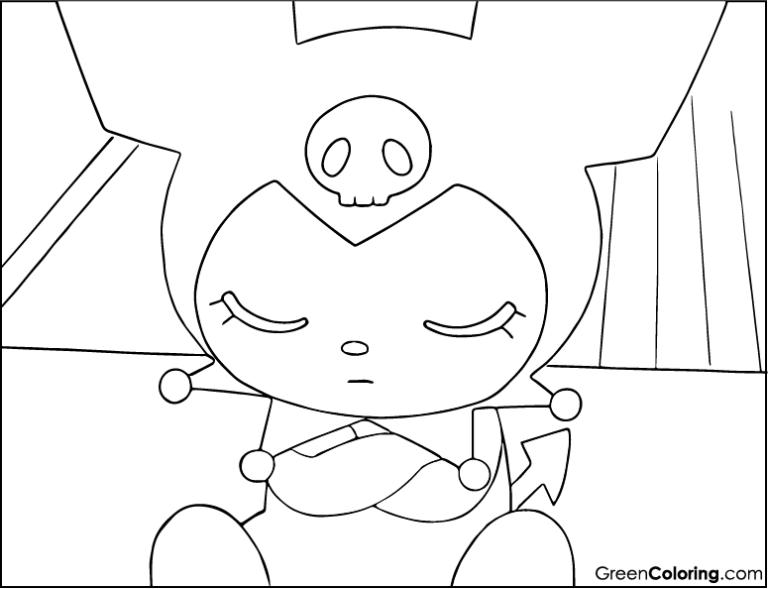 38 Kuromi Coloring Pages: Free PDF Printables