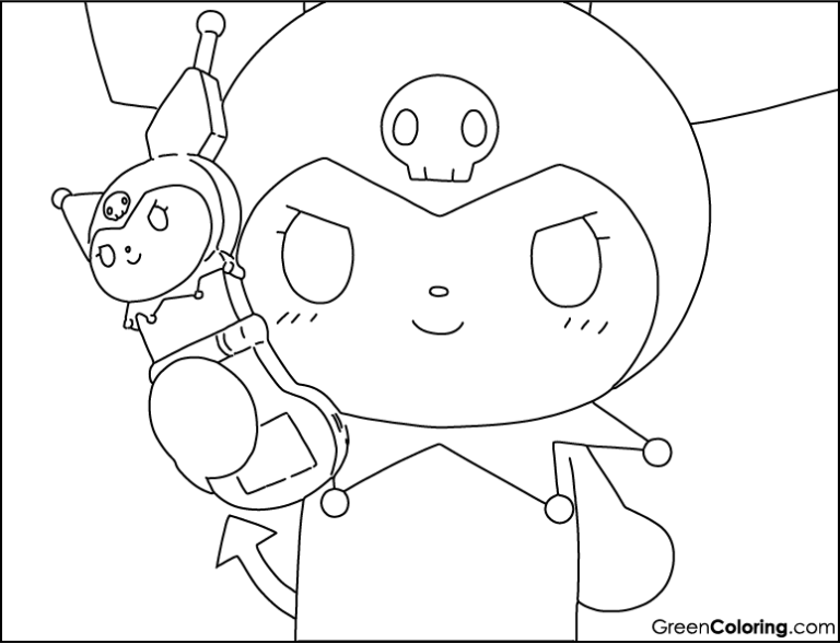 30 Kuromi Coloring Pages: Free PDF Printables