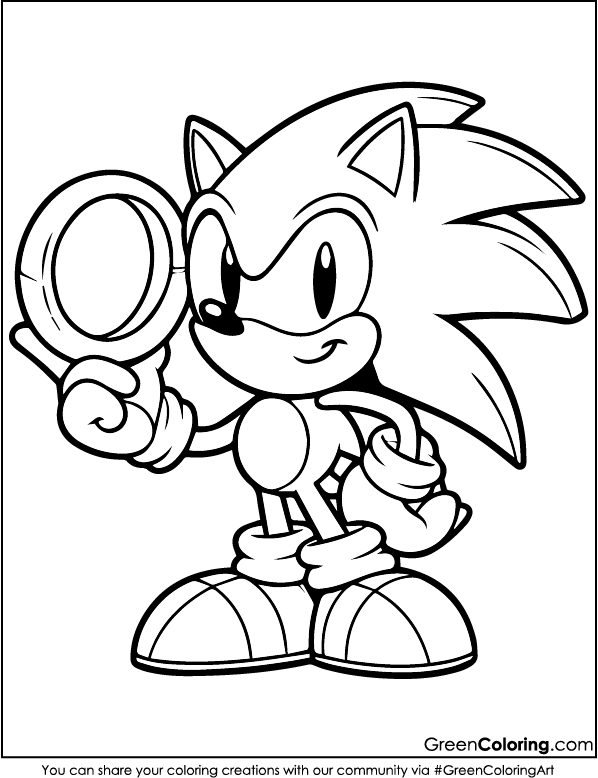 sonic coloring sheets pdf free download