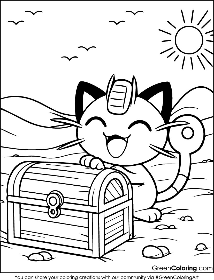 coloring page pokemon