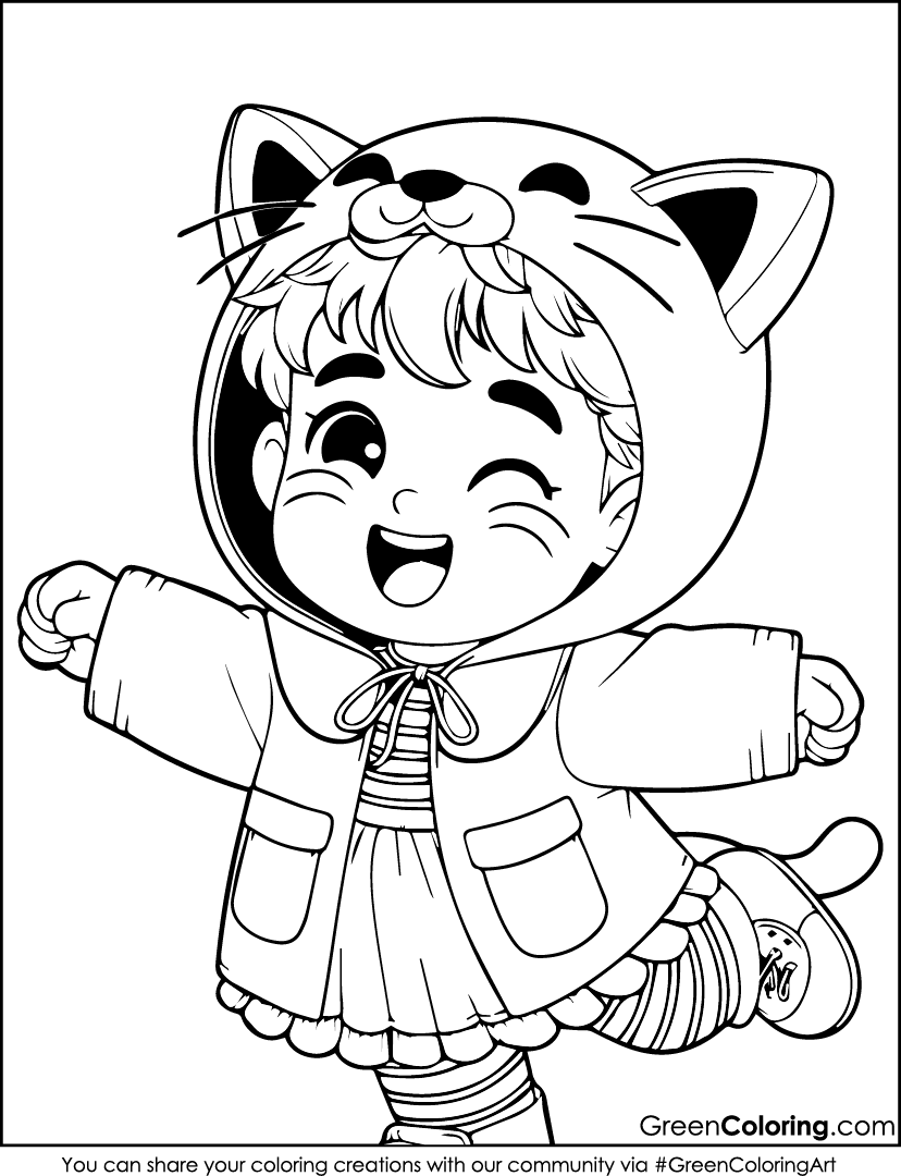 Free Happy Halloween Coloring Pages PDF