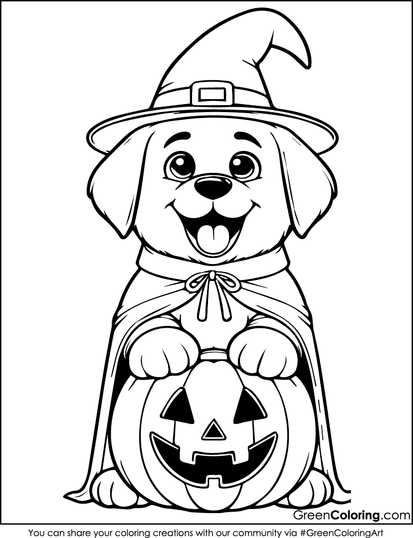 Halloween Colouring Sheets Printable