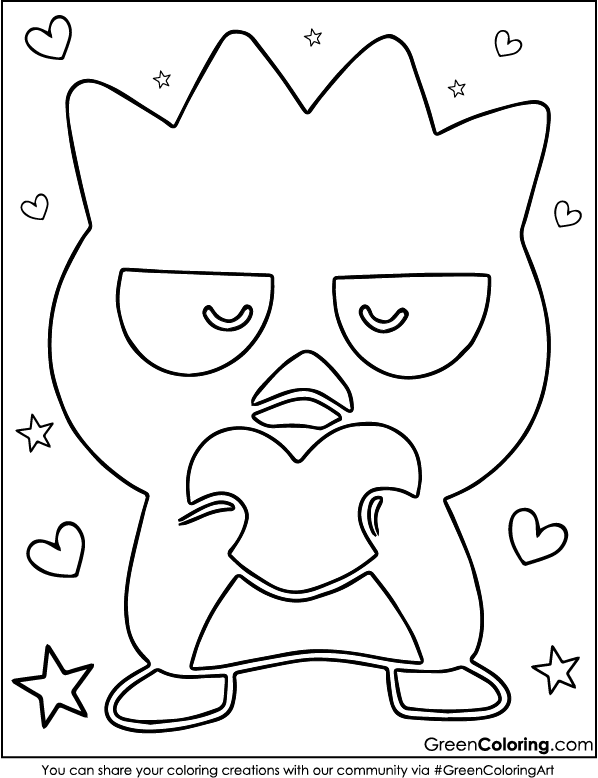 Badtz-Maru Coloring Pages