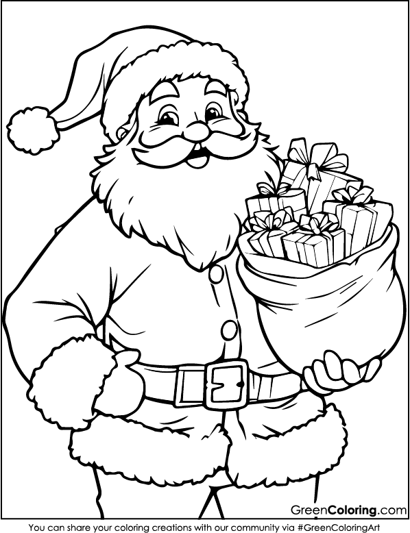 christmas coloring pages printable pdf