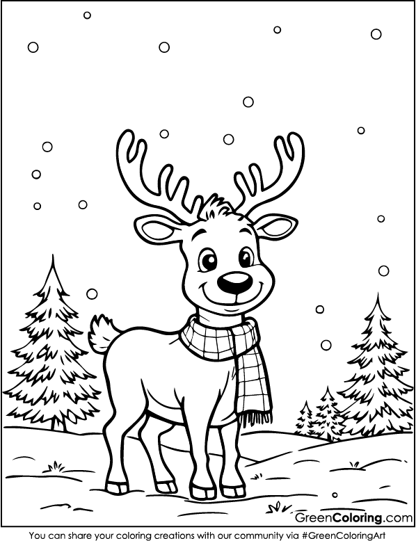 happy christmas coloring pages pdf