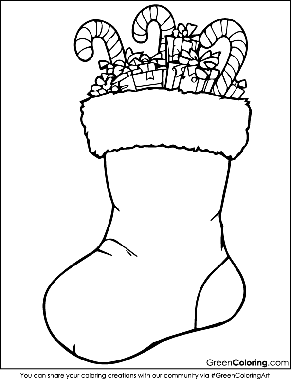 Christmas Coloring Page