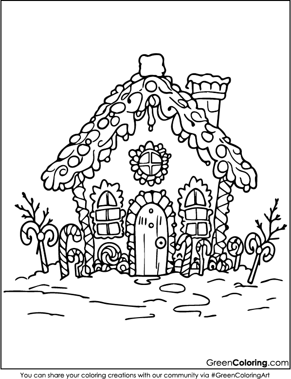 Free Christmas Coloring Page