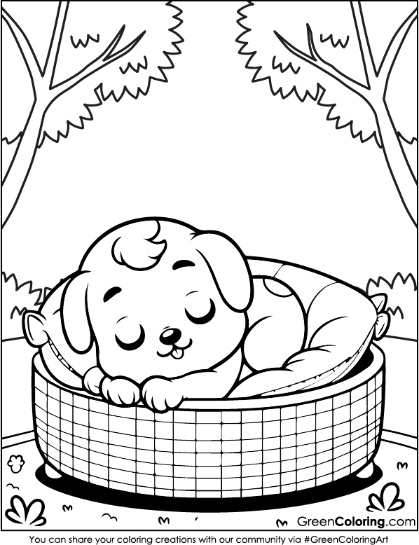 Dog Coloring Pages Printable