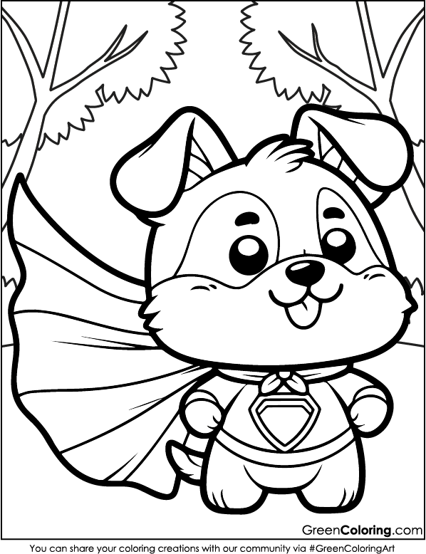 puppy dog coloring pages