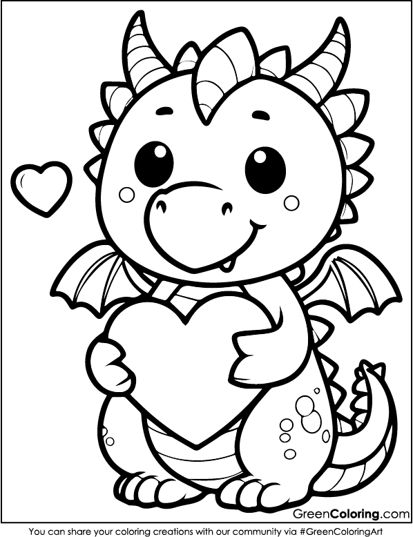 dragon coloring pages printable