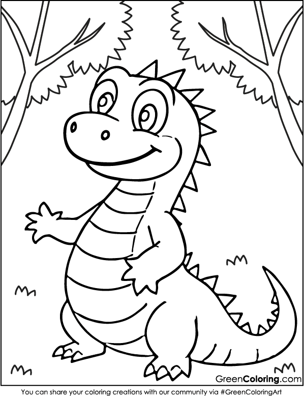 Dragon Coloring Pages PDF