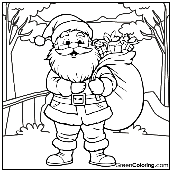 20 Christmas Coloring Pages (Download Free Printable PDF)