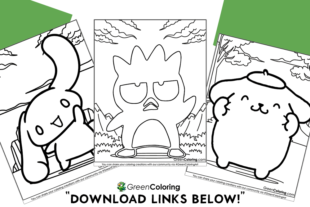 Sanrio Coloring Pages