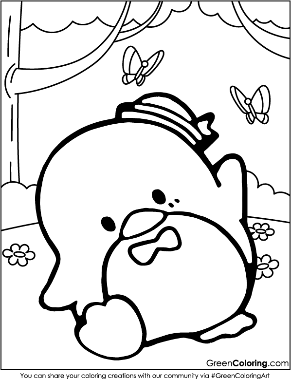 Tuxedosam Coloring Pages