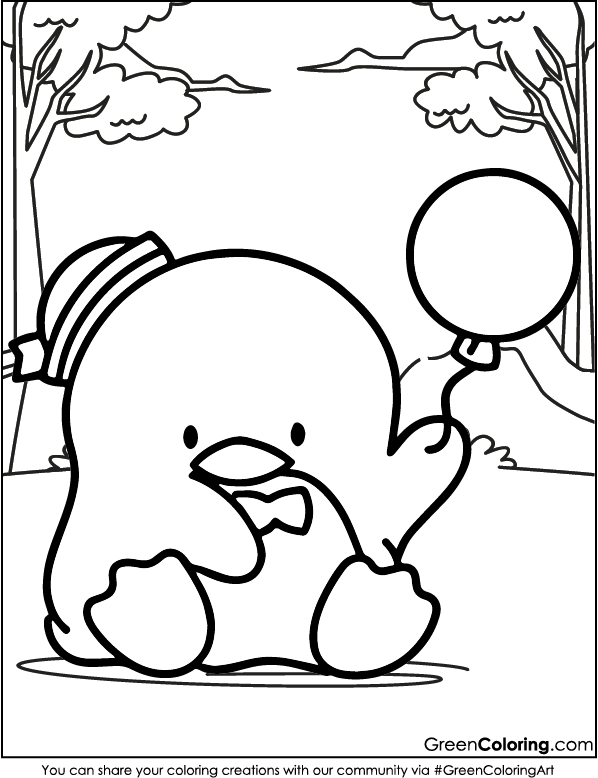 Tuxedosam Coloring Pages