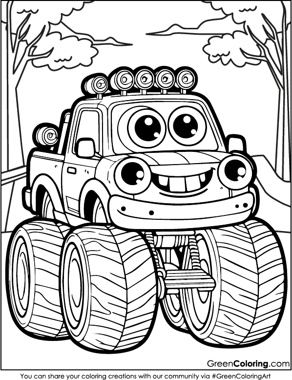 Cars Coloring Pages