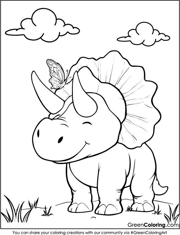 Dinosaur Coloring Pages