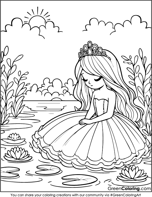 Princess Coloring Pages