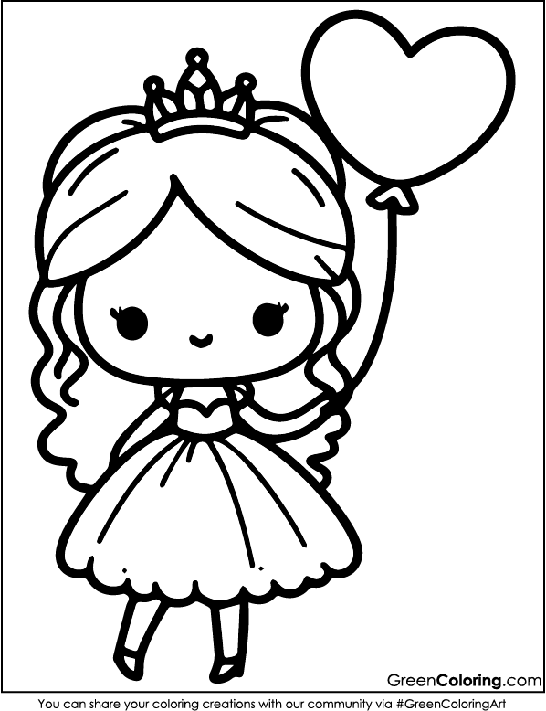 Princess Coloring Pages