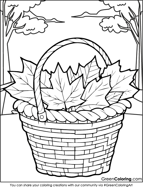 Printable Thanksgiving Coloring Pages PDF Download