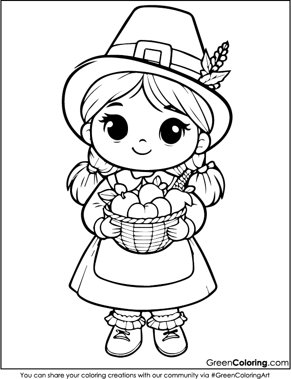 thanksgiving day coloring pages