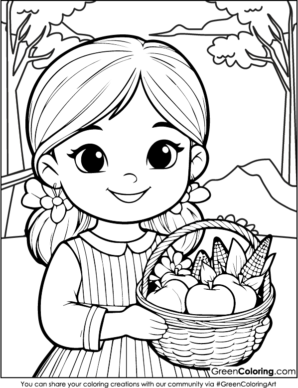 Thanksgiving Coloring Pages