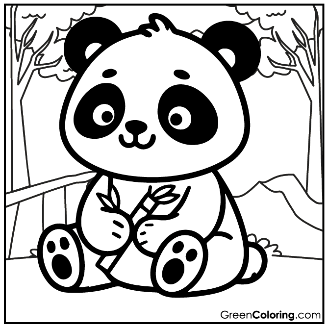 20 Panda Coloring Pages (Download Free Printable PDF)