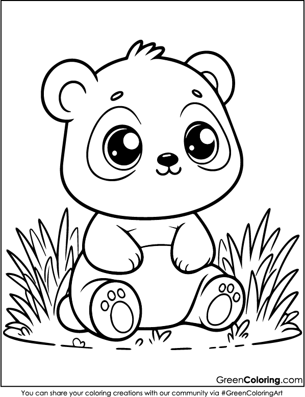 Panda Coloring Pages