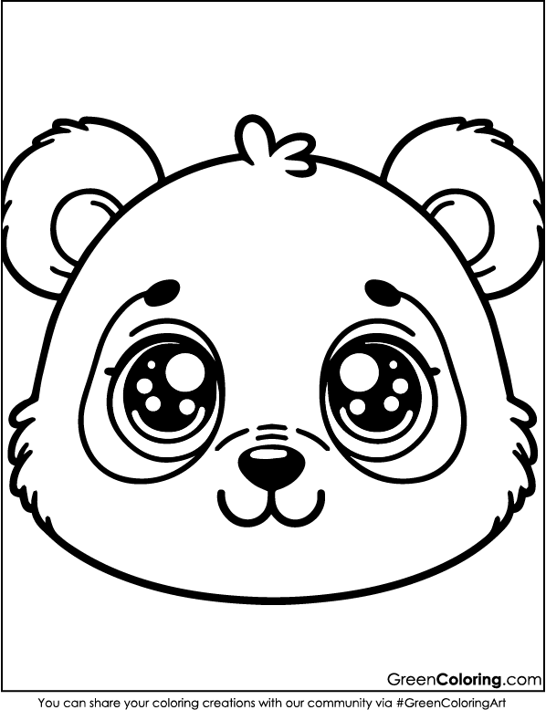 Panda Coloring Pages