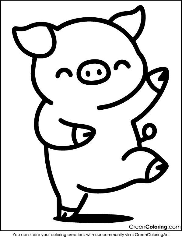 Pig Coloring Pages