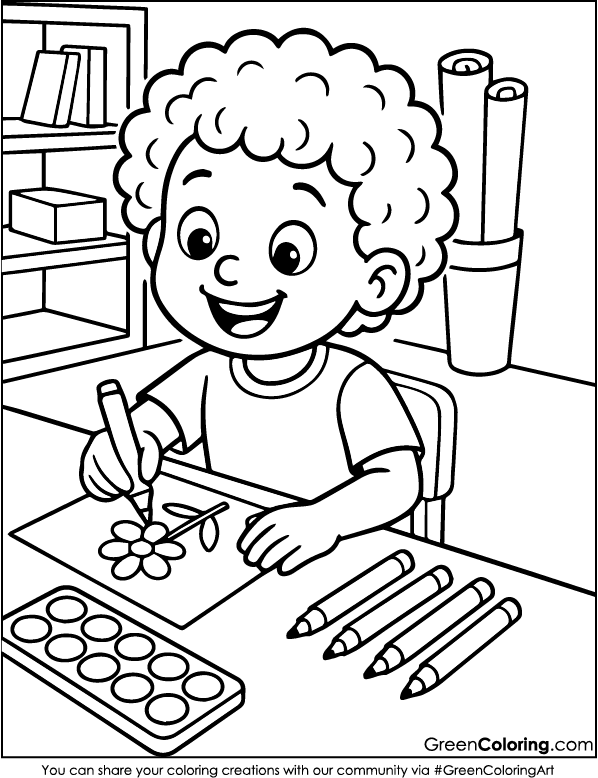 Back to School Coloring Pages Printable