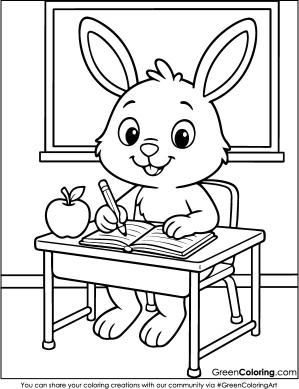 Free Back to School Coloring Pages PDF