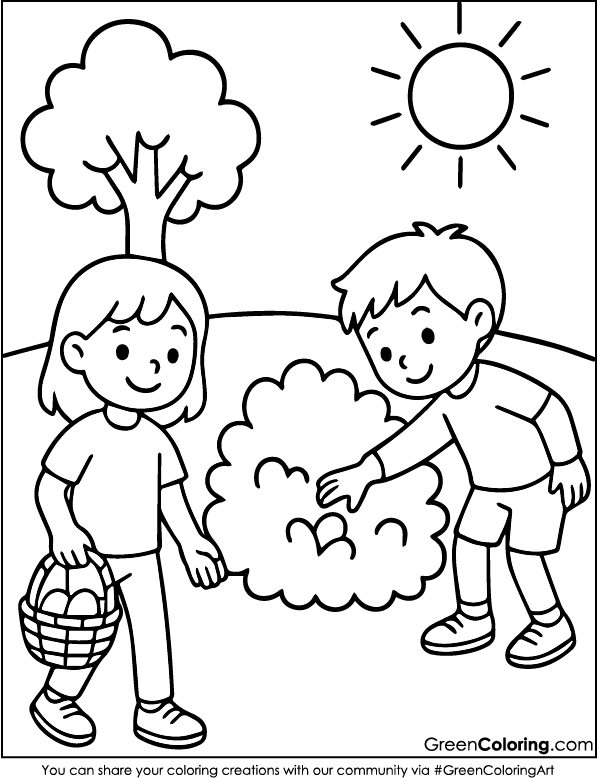 Printable Easter Coloring Pages PDF