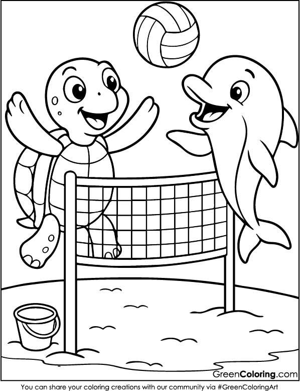 Summer Coloring Pages