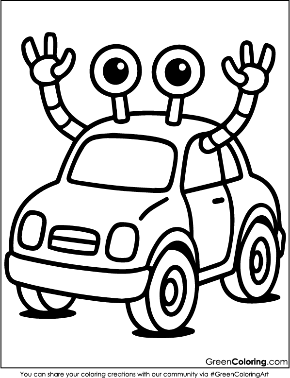 Car Coloring Pages
