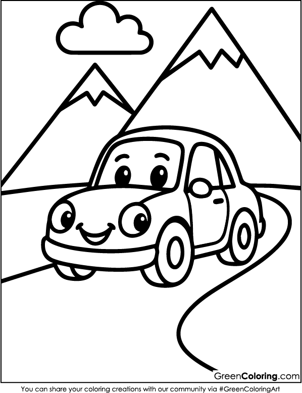 Car Coloring Pages