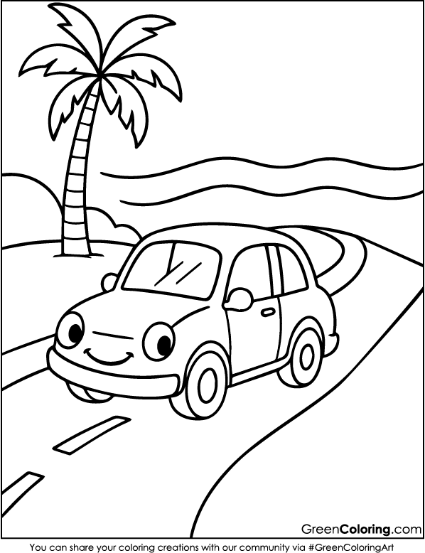 Car Coloring Pages