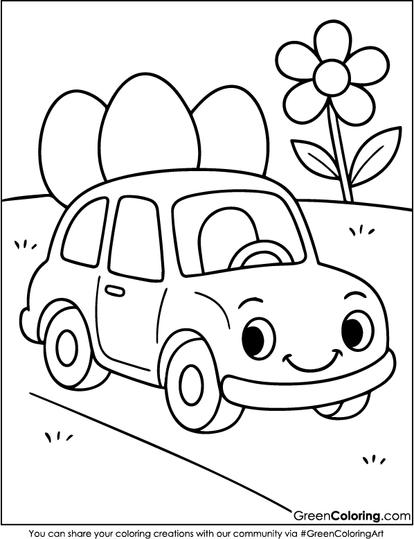 Car Coloring Pages
