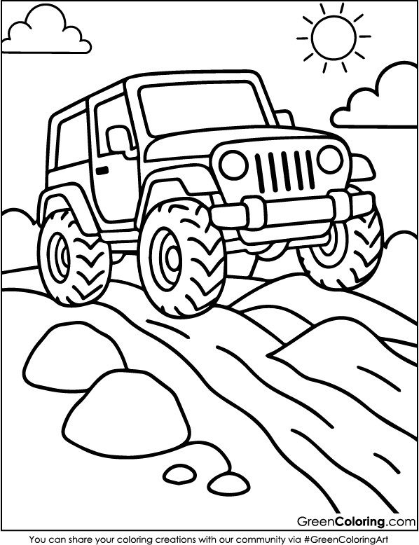 Car Coloring Pages