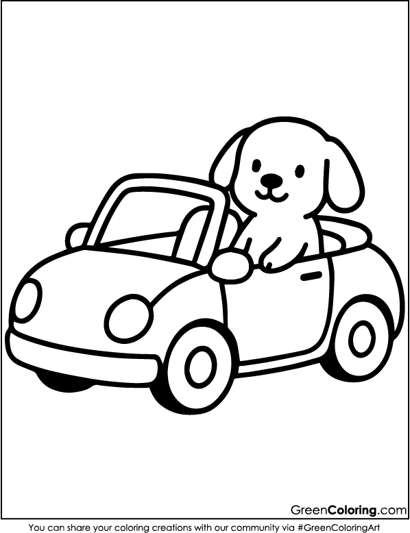 Free Car Coloring Pages Printable