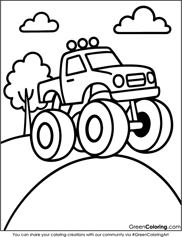 Free Car Coloring Pages Printable