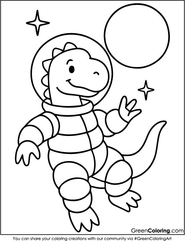 Download Dinosaur Coloring Pages for Kids and Toddlers