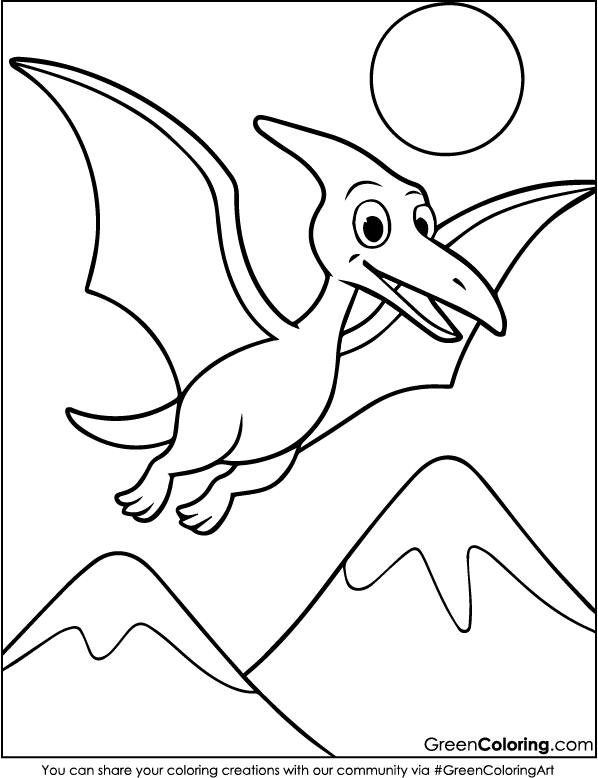 Free Dinosaur Coloring Pages Printable
