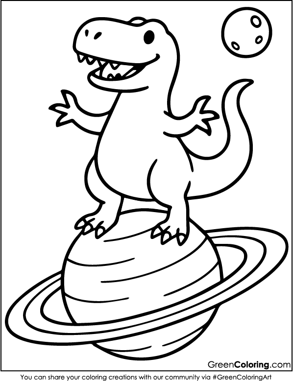 Download Free Dinosaur Coloring Pages Printable