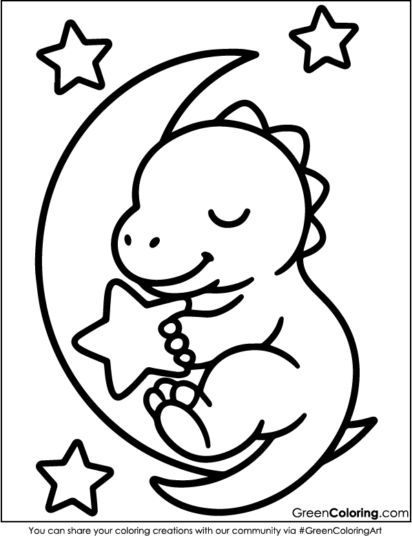 Free Dinosaur Coloring Pages Printable