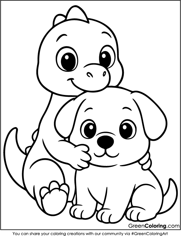 Download Free Dinosaur Coloring Pages Printable